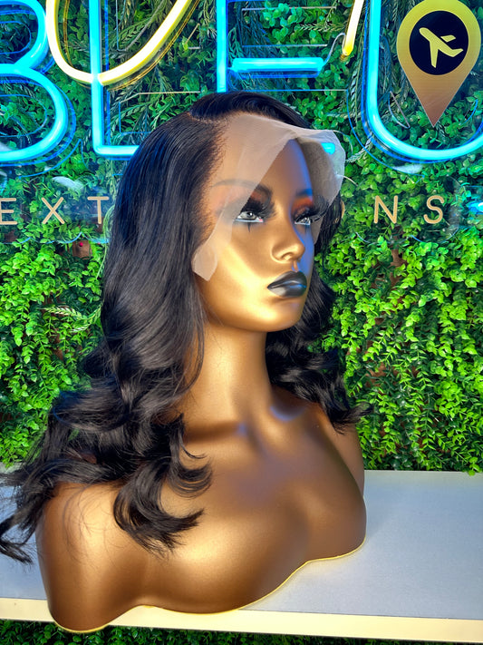 **LAUREN** CUSTOM BLUNT CUT TO 16 INCH LONG BOB. 13X6 FULL LACE. Customized & READY TO GO!